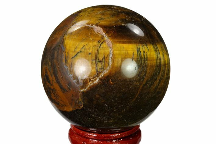 Polished Tiger's Eye Sphere #148898